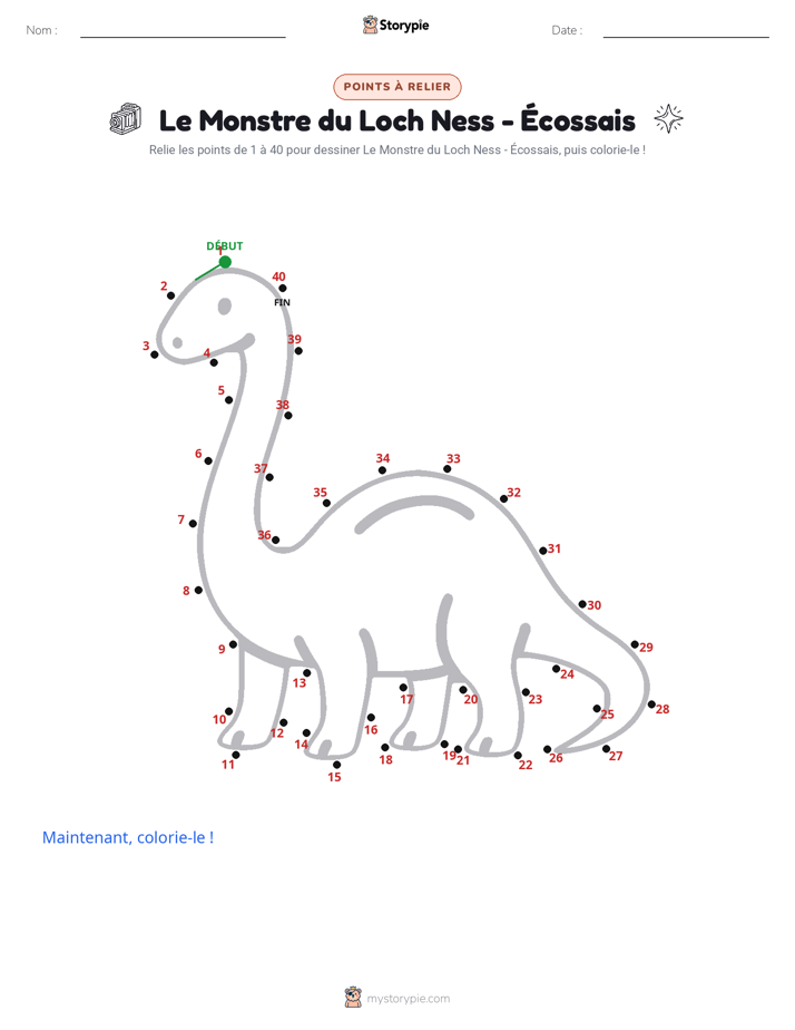 Relie les points