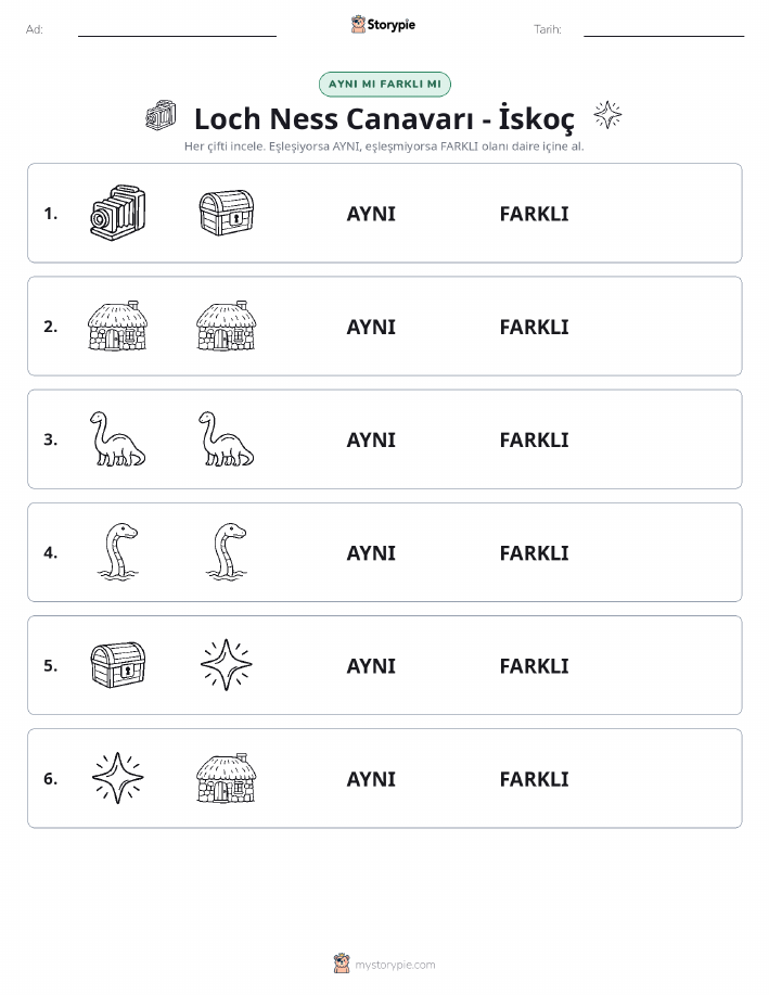 Aynı mı Farklı mı