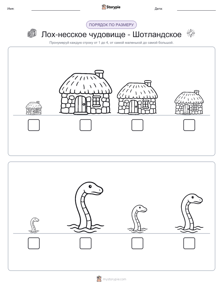 Размеры в порядке