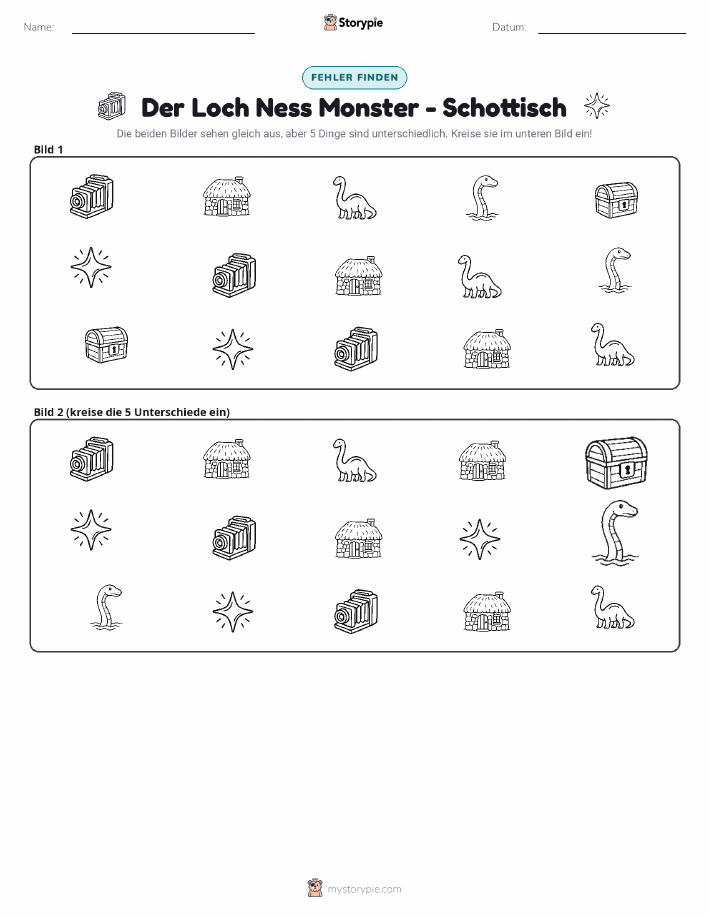 Finde den Unterschied