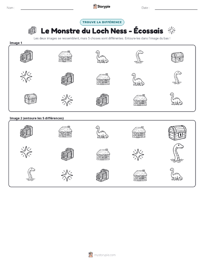 Trouvez les Différences