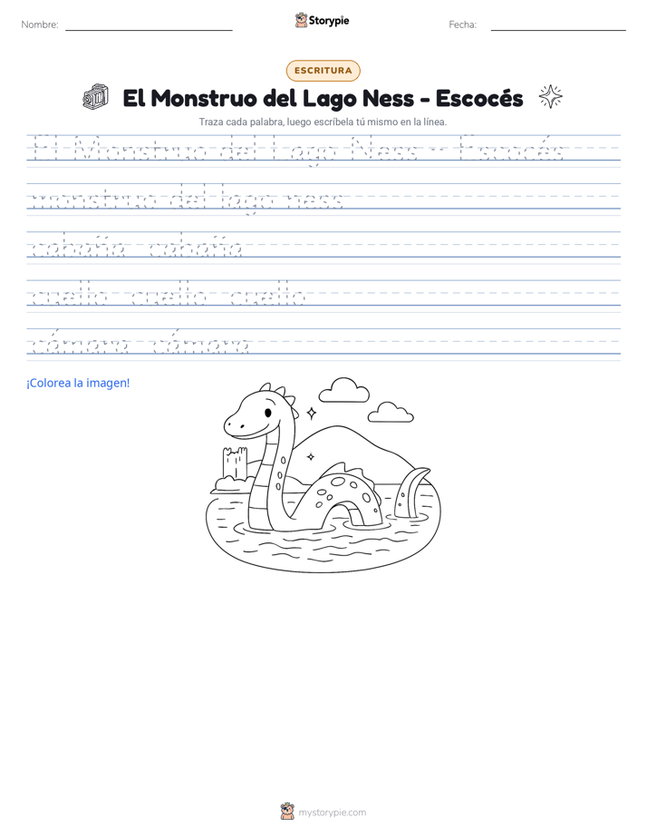 Práctica de Escritura