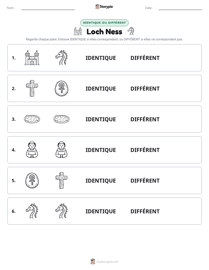 Identique ou Différent
