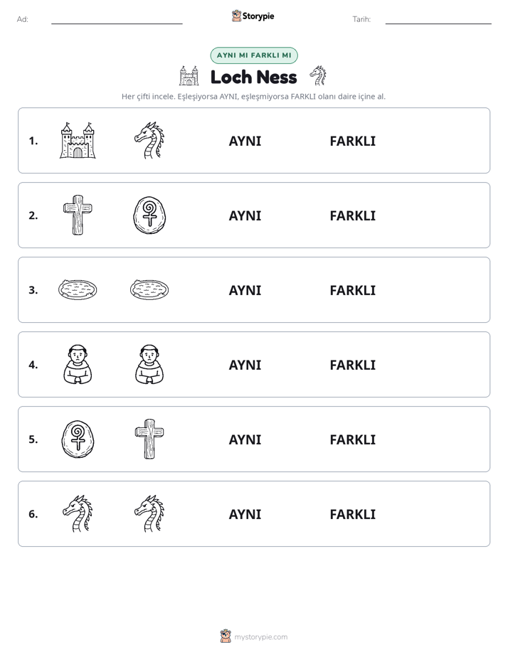 Aynı mı Farklı mı