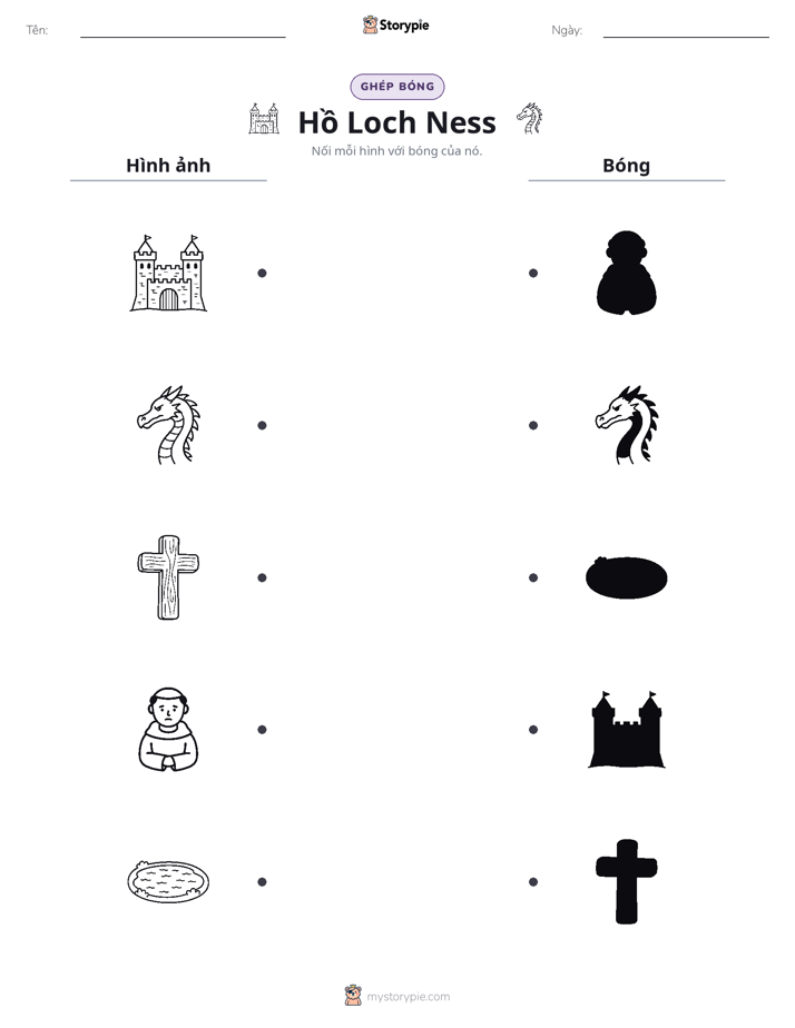 Ghép Hình Bóng