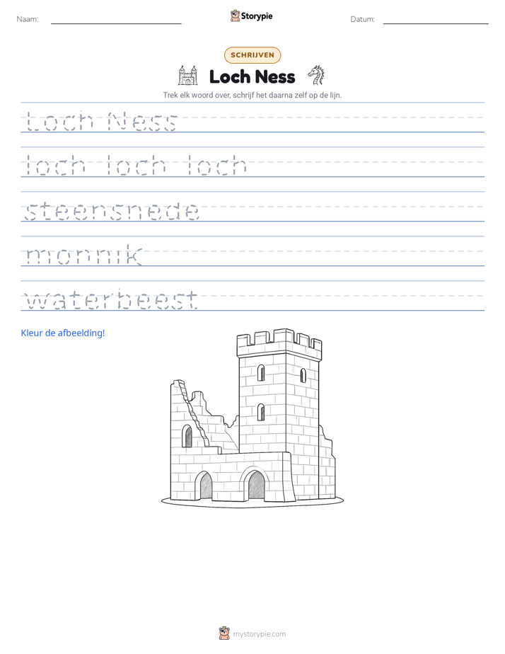 Schrijf Oefening