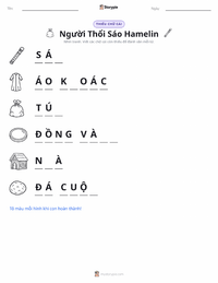 Xem trước tài liệu in sẵn Người thổi sáo thành Hamelin - Đức