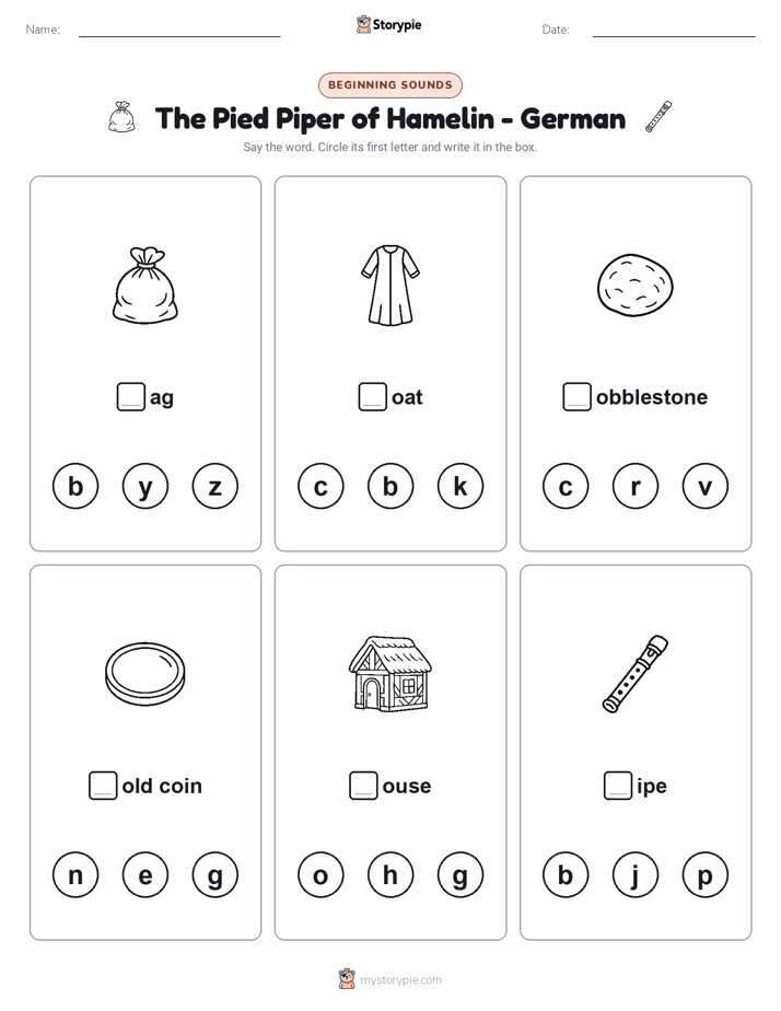 Beginning Sounds