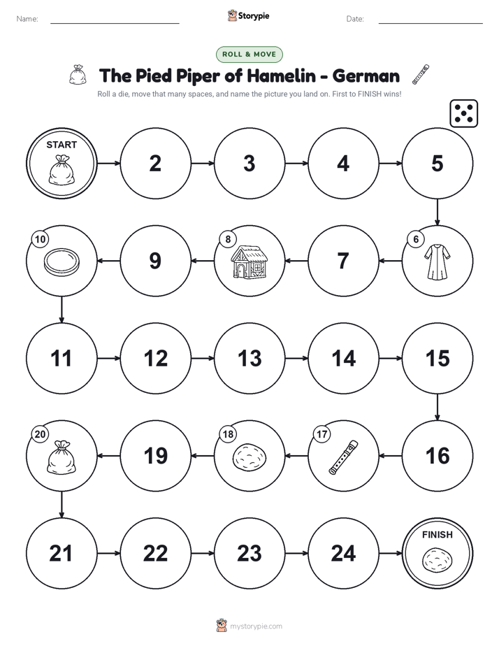 Roll & Move Game