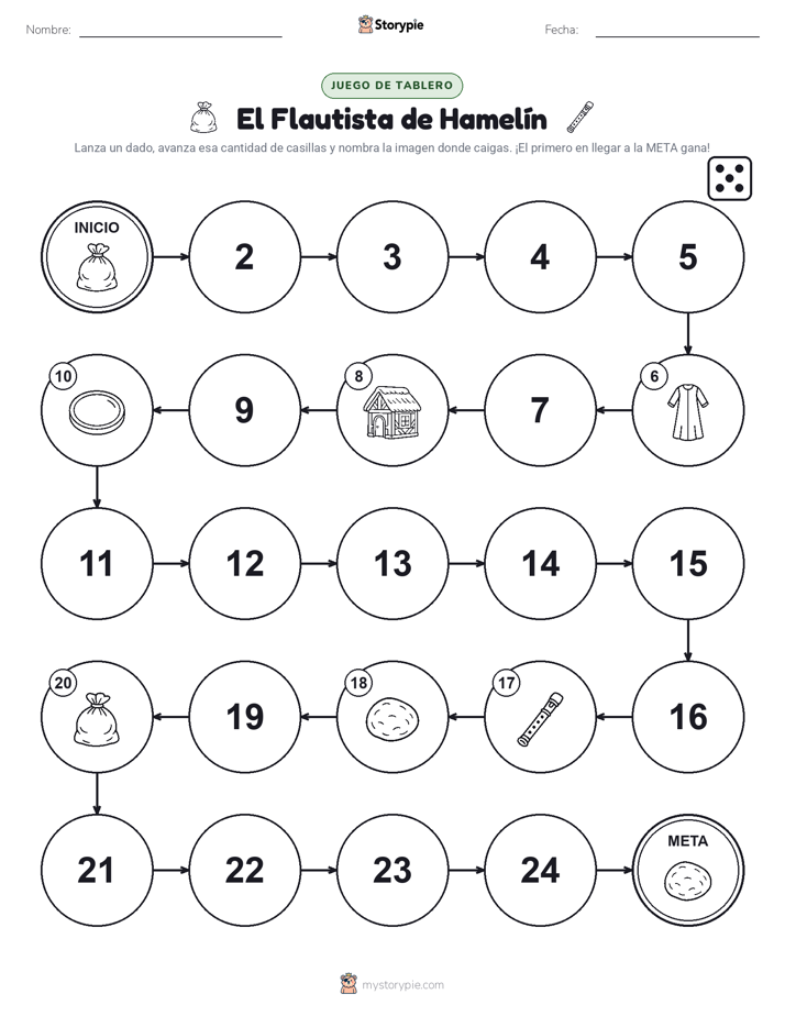 Juego de Rueda y Avanza