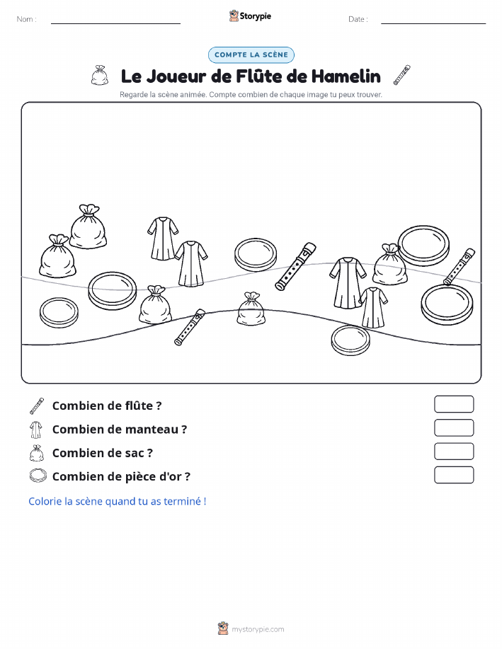 Scène de Comptage