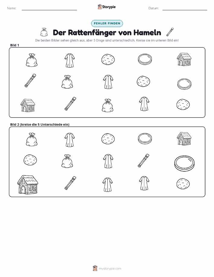Finde den Unterschied