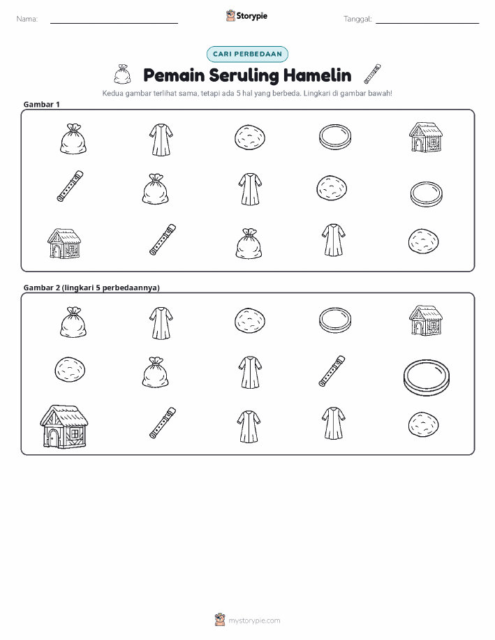 Temukan Perbedaannya