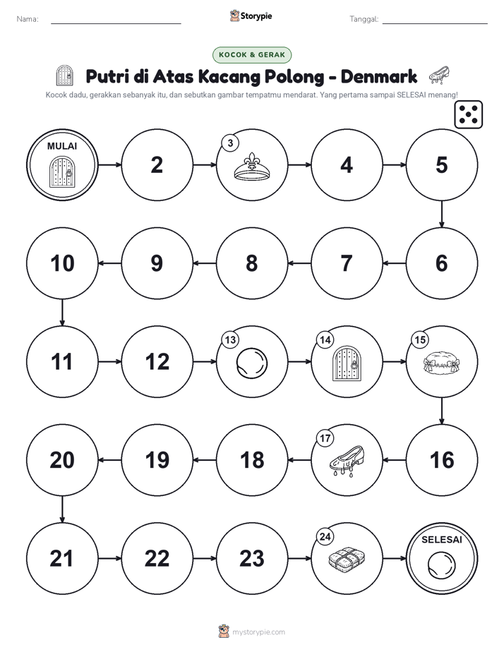 Permainan Gulung & Pindah