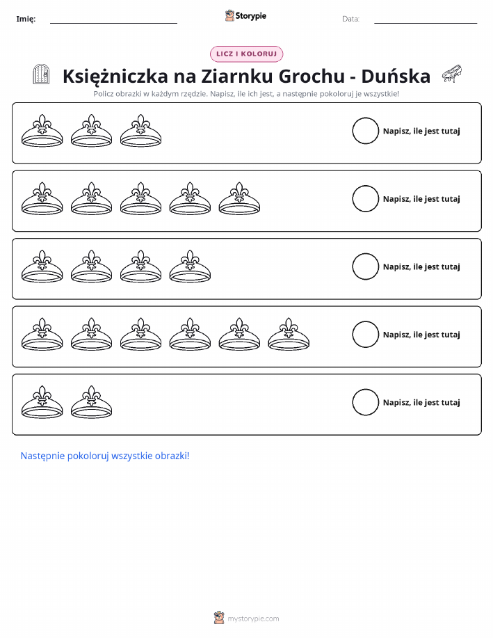 Liczenie i Kolorowanie
