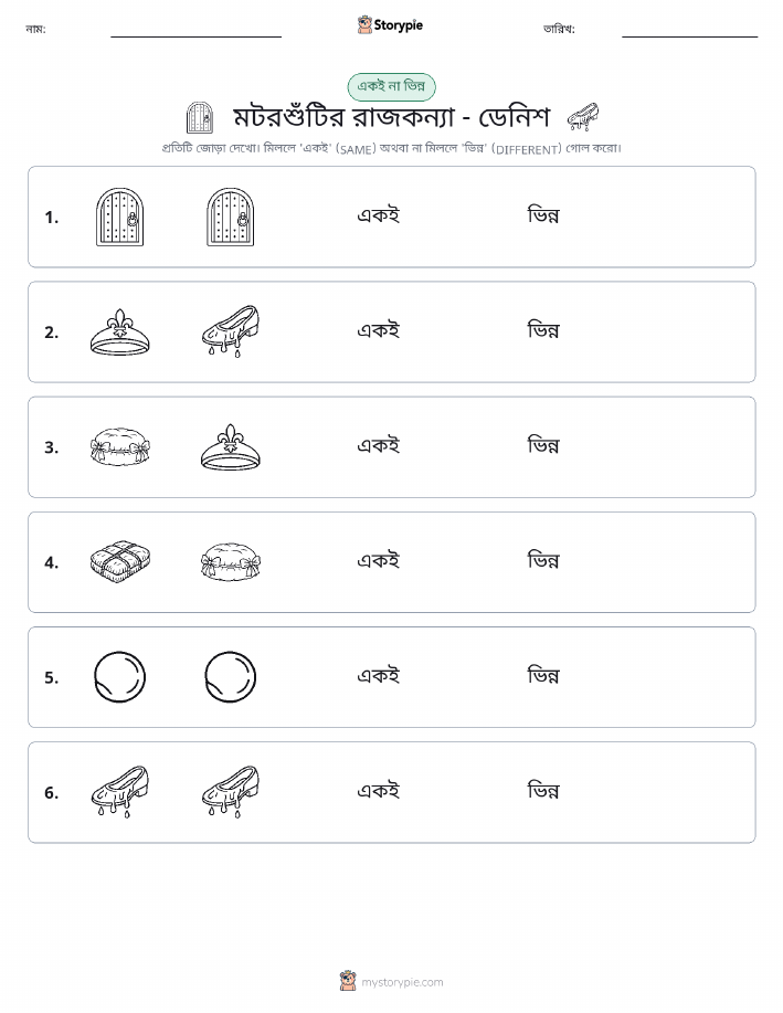 একই বা ভিন্ন