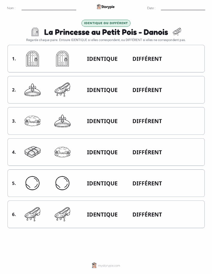 Identique ou Différent