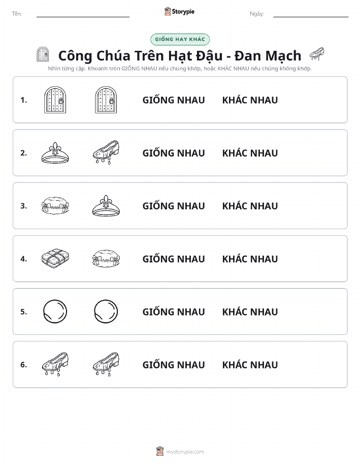 Giống Hay Khác