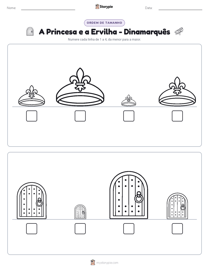 Ordem de Tamanho