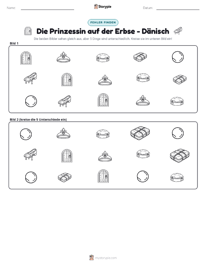 Finde den Unterschied