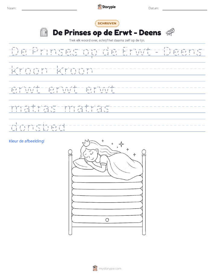 Schrijf Oefening