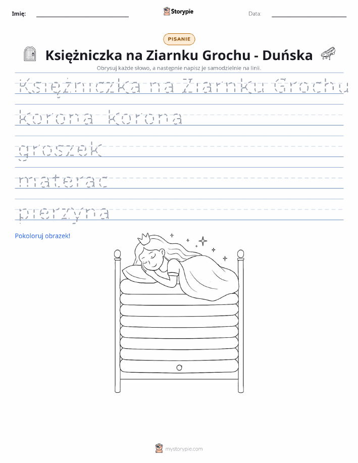 Ćwiczenie Pisania