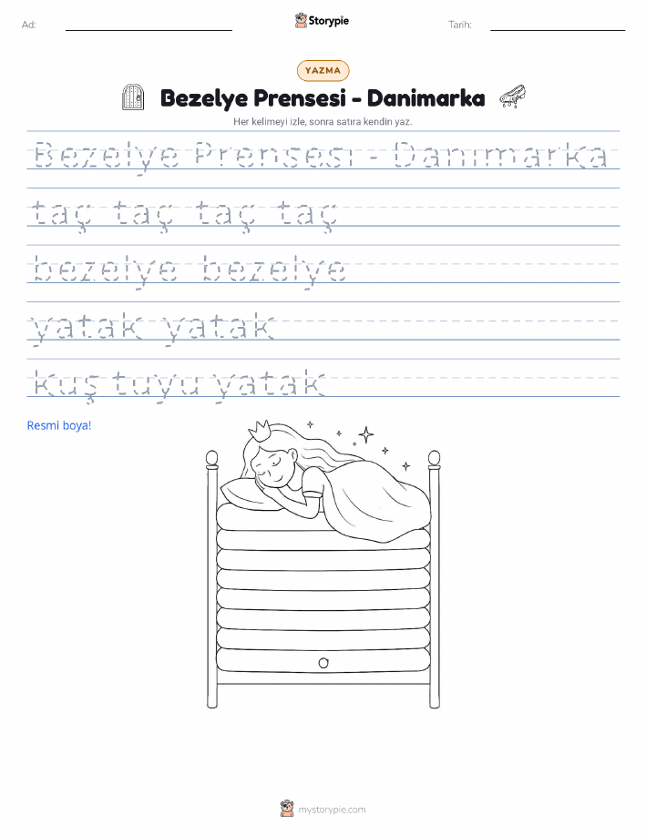 Yazma Pratiği