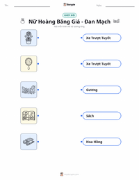 Tài liệu in sẵn Bà chúa Tuyết - Đan Mạch cho trẻ em