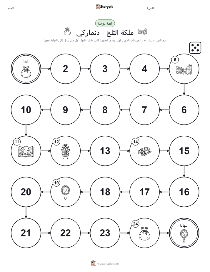 لعبة لف و تحرك