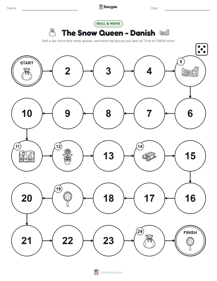 Roll & Move Game