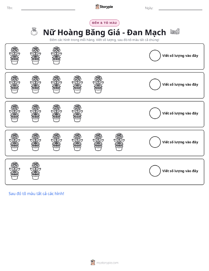 Đếm & Tô Màu