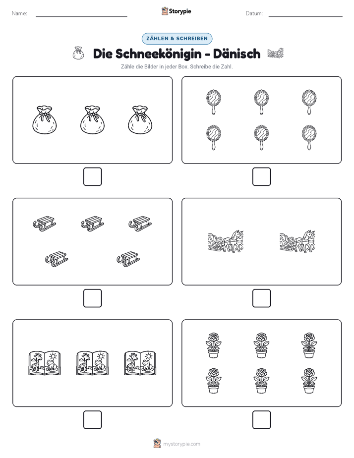 Zählen & Schreiben