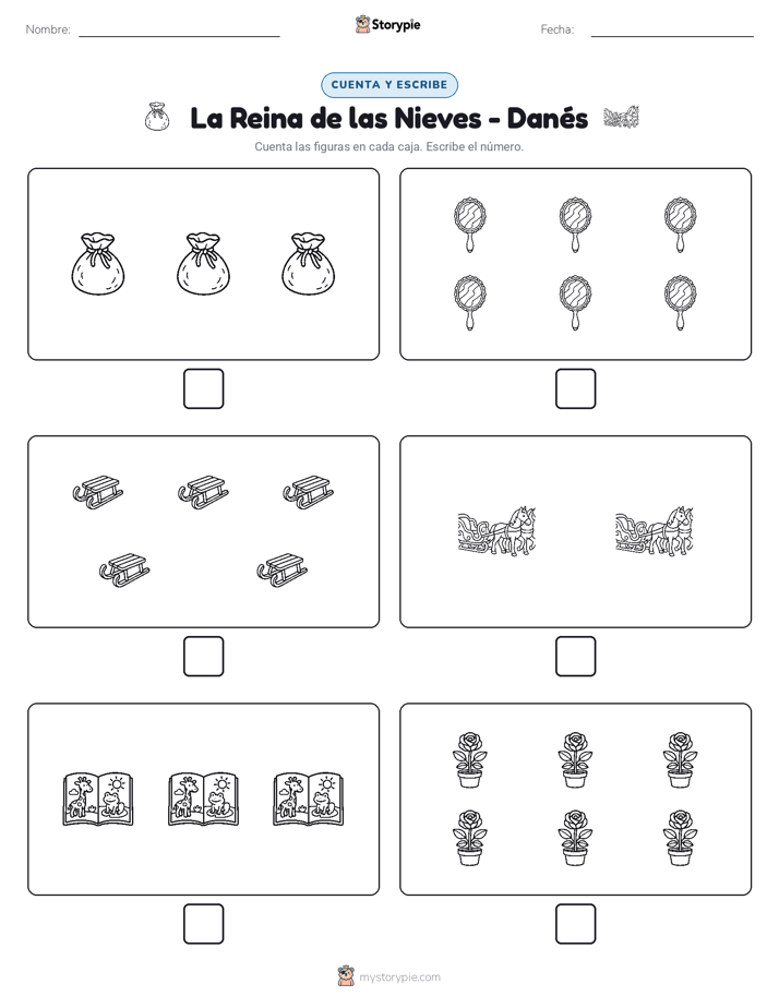 Cuenta y Escribe