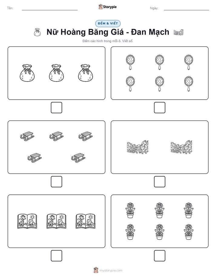 Đếm & Viết