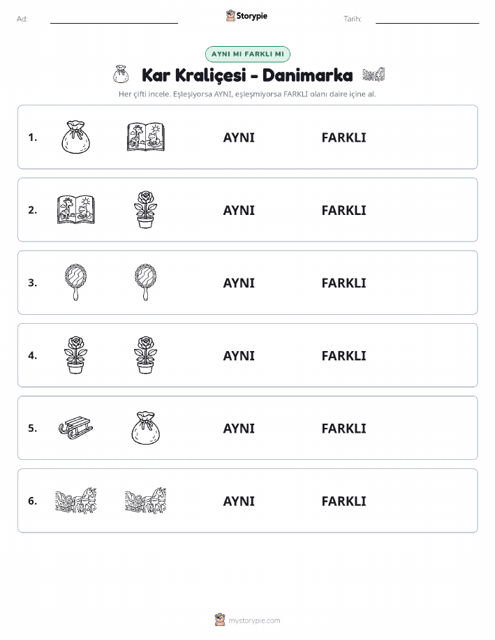Aynı mı Farklı mı