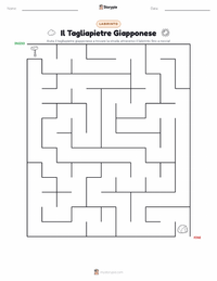 Anteprima della scheda stampabile di Lo Spaccapietre - Giapponese
