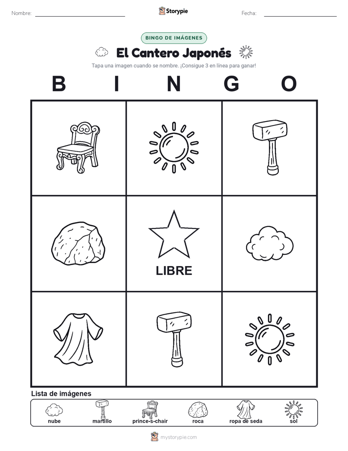 Bingo de Imágenes