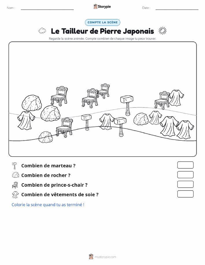 Scène de Comptage