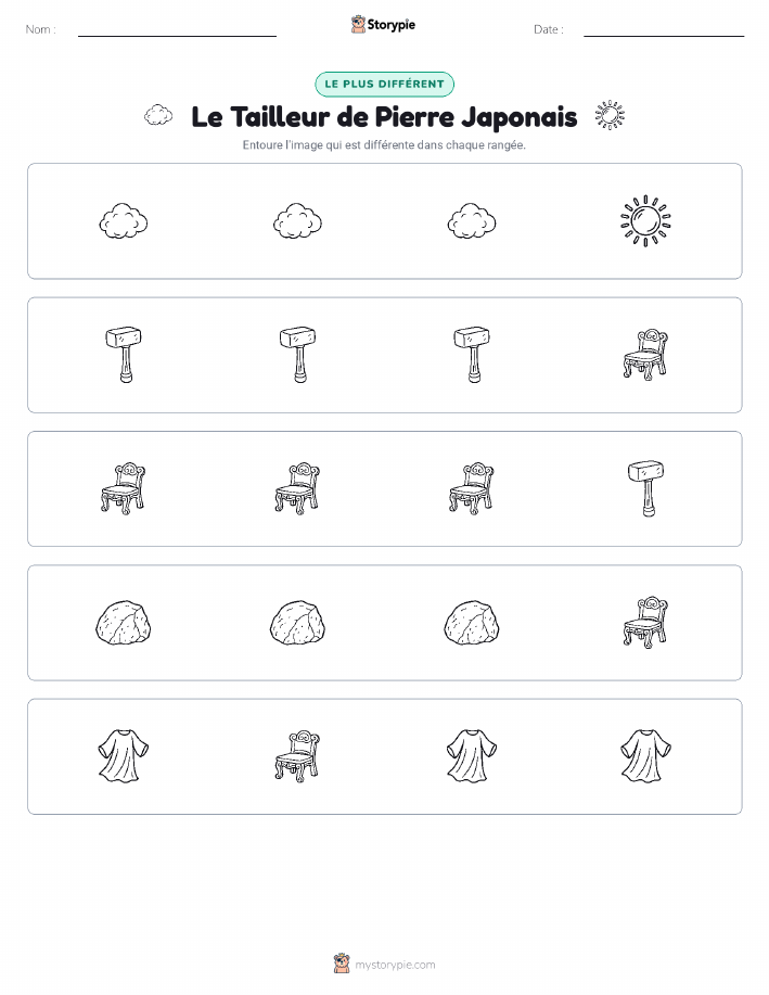 Celui qui ne correspond pas