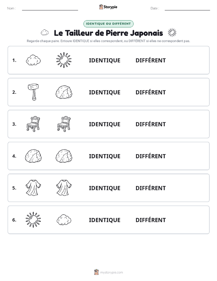 Identique ou Différent