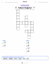 Yaban Kuğuları - Danimarka yazdırılabilir çalışma sayfası önizlemesi