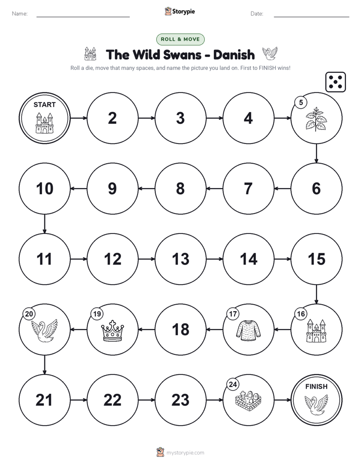 Roll & Move Game