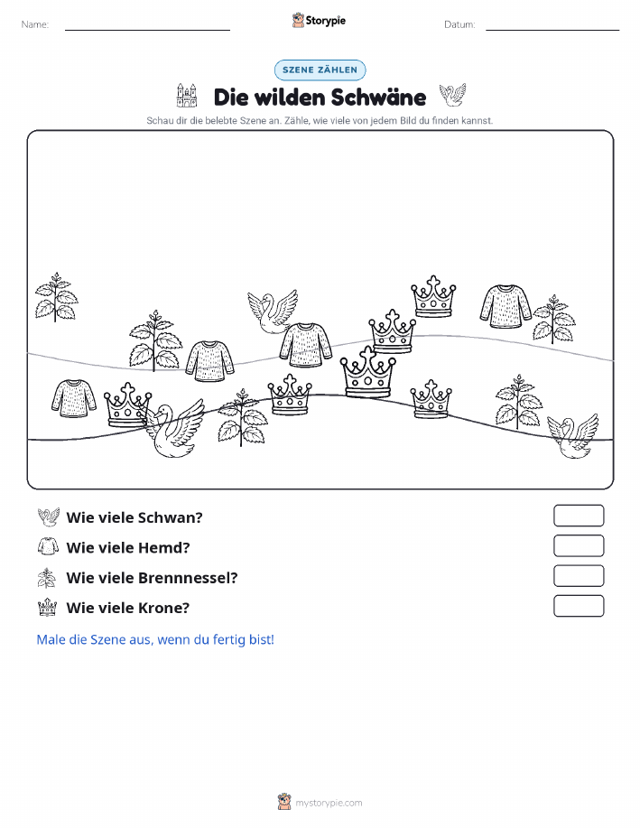 Zähl-Szene