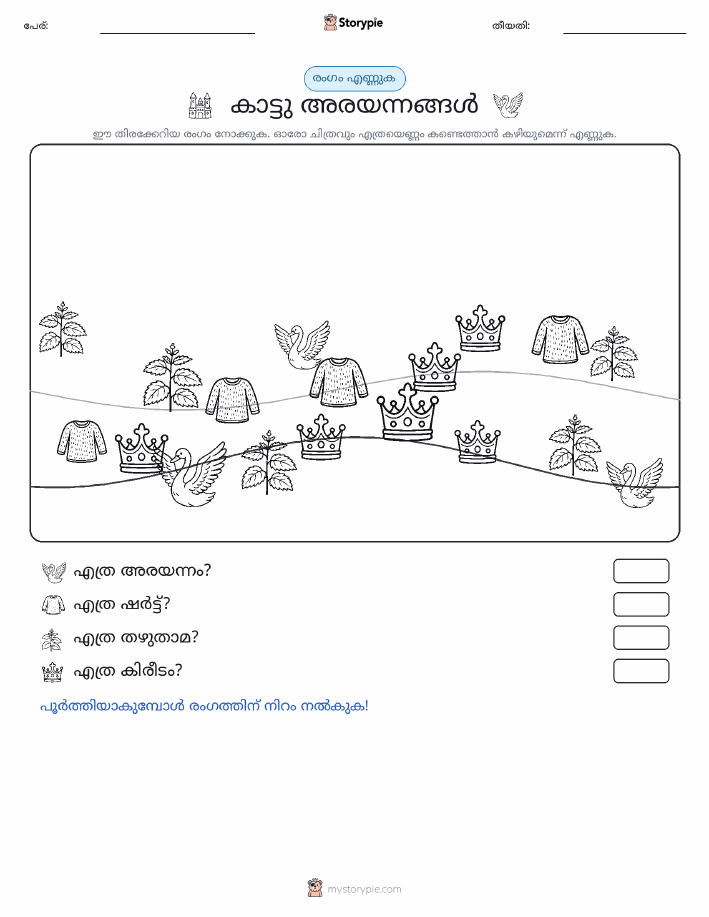 എണ്ണുന്ന ദൃശ്യങ്ങൾ