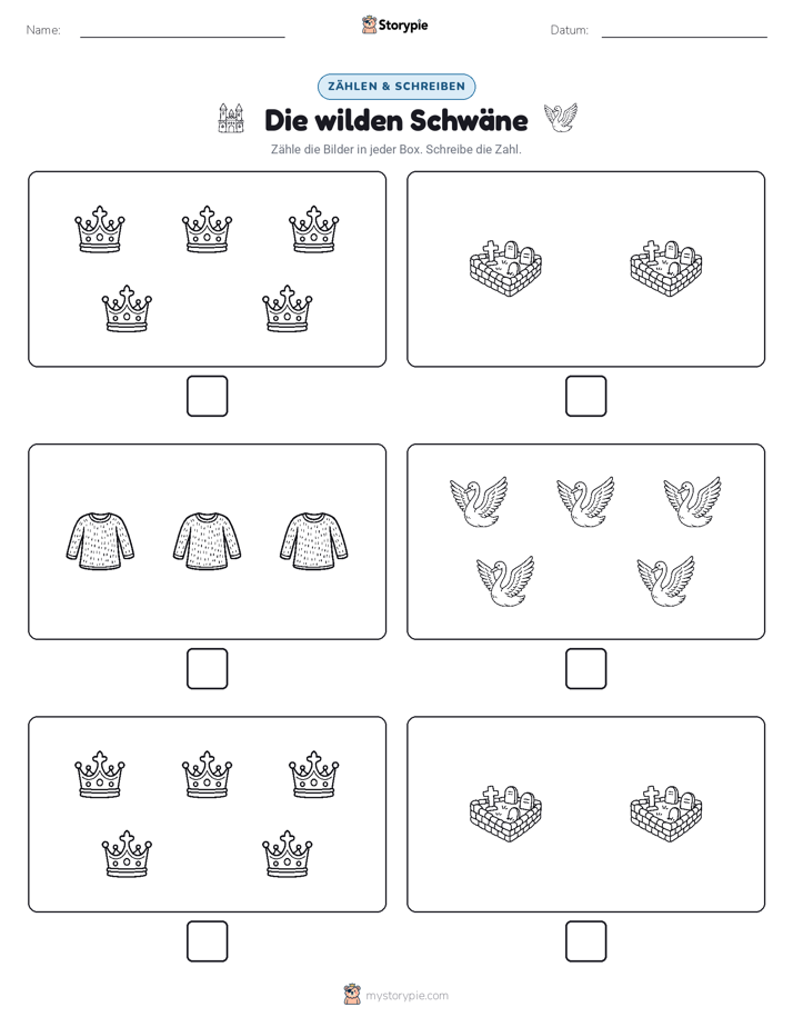 Zählen & Schreiben