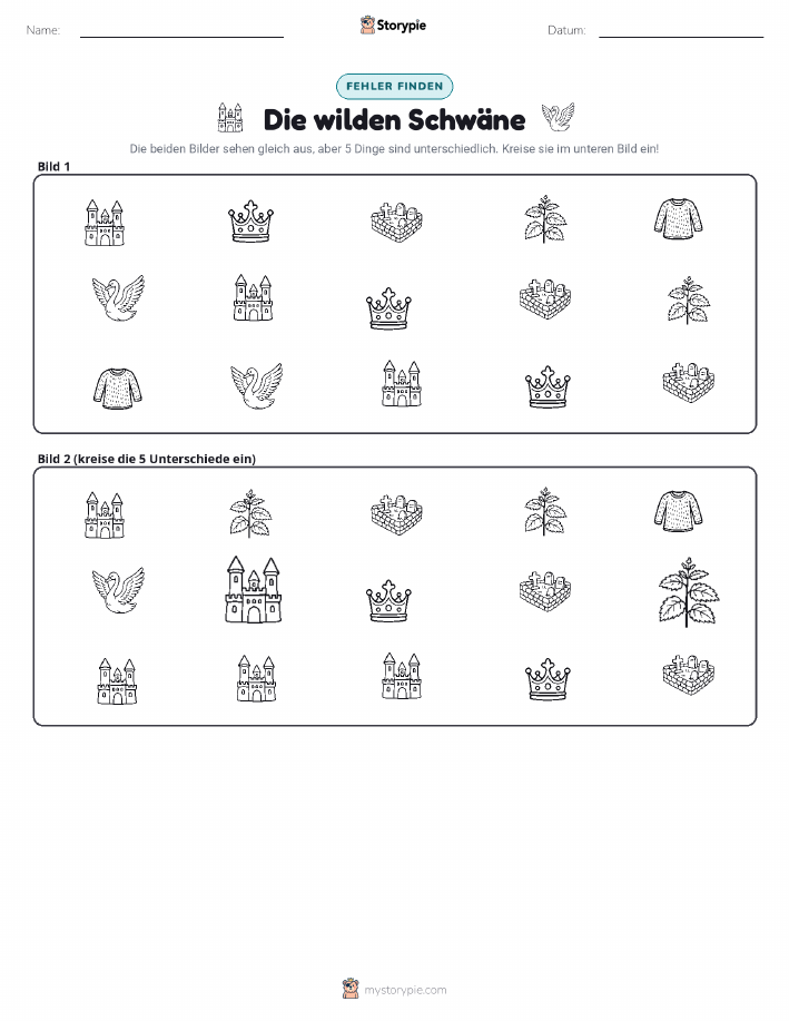 Finde den Unterschied