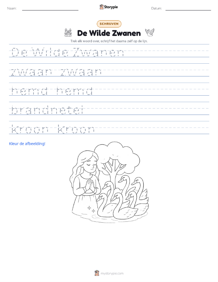 Schrijf Oefening