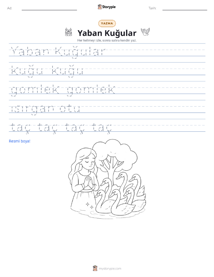 Yazma Pratiği