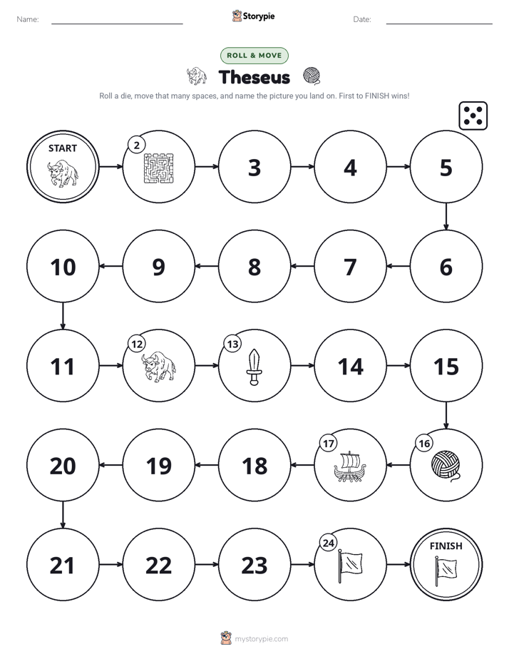 Roll & Move Game