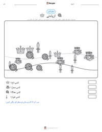 اریادنے پرنٹ کرنے کے قابل ورکشیٹ کا پیش نظارہ